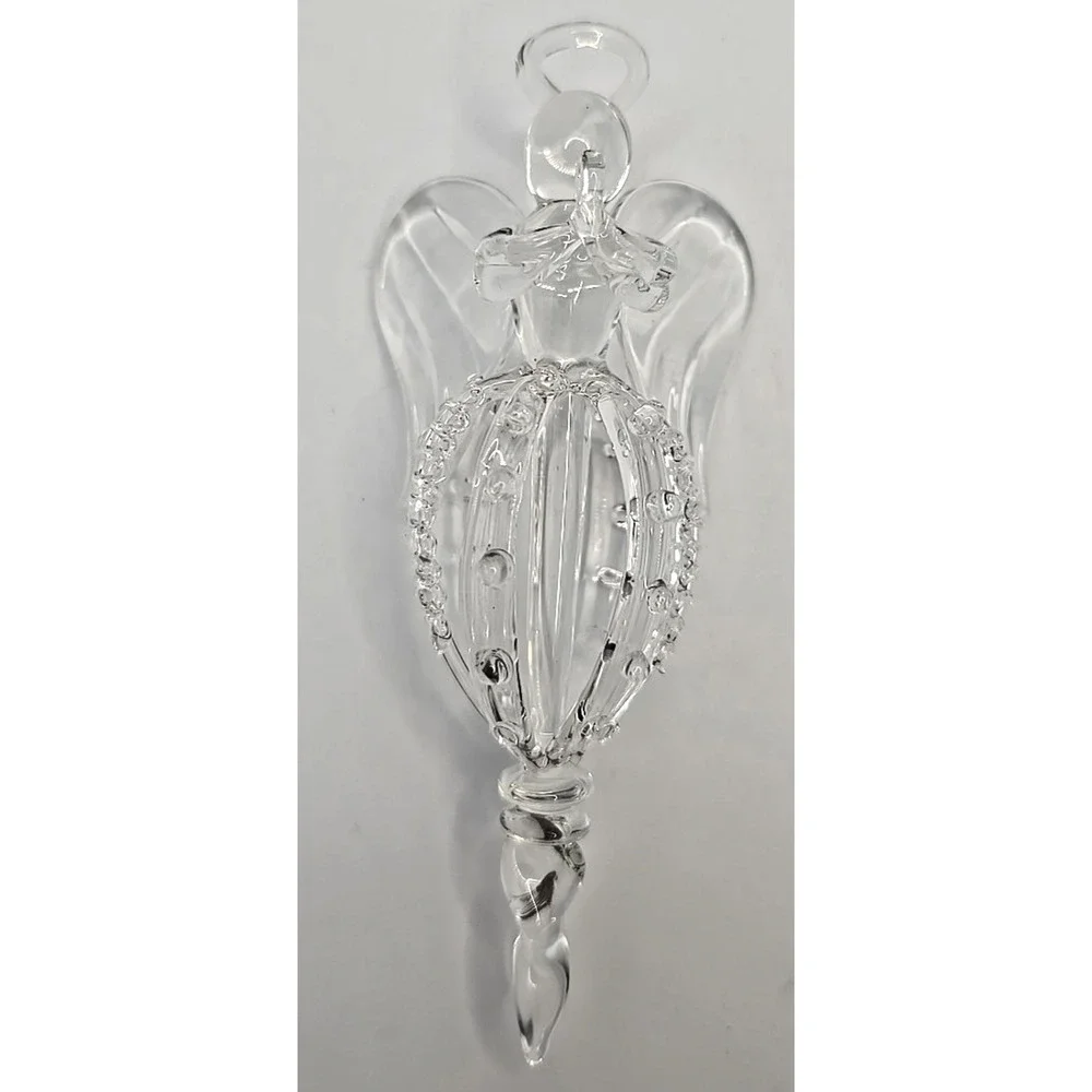 Vtg and‎ Blown Clear Spun Glass 6